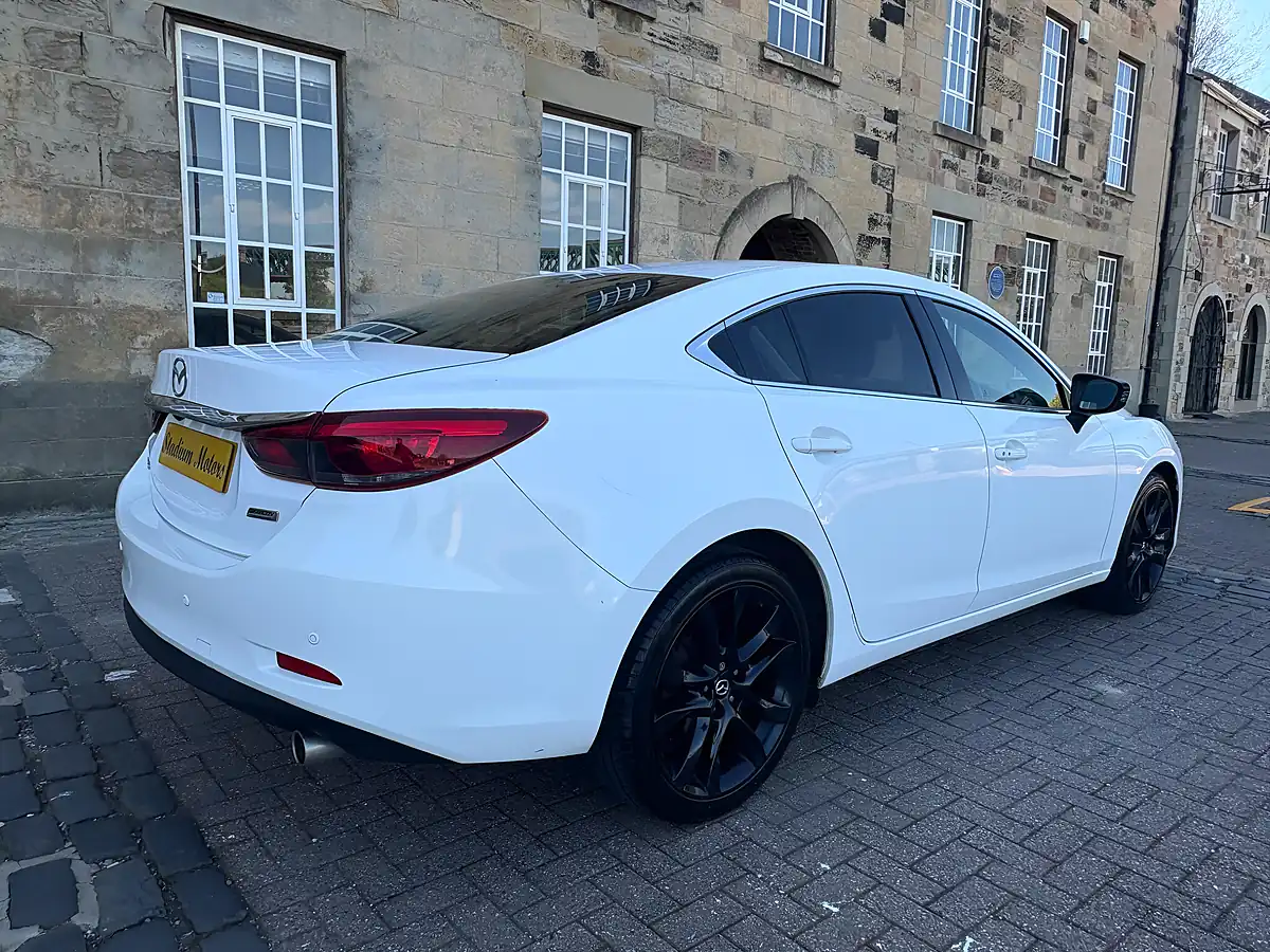 Used 2016 Mazda Mazda6 Sport Nav White - Interior and Exterior details 18
