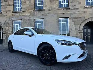 Used 2016 Mazda Mazda6 Sport Nav White - Interior and Exterior details 3