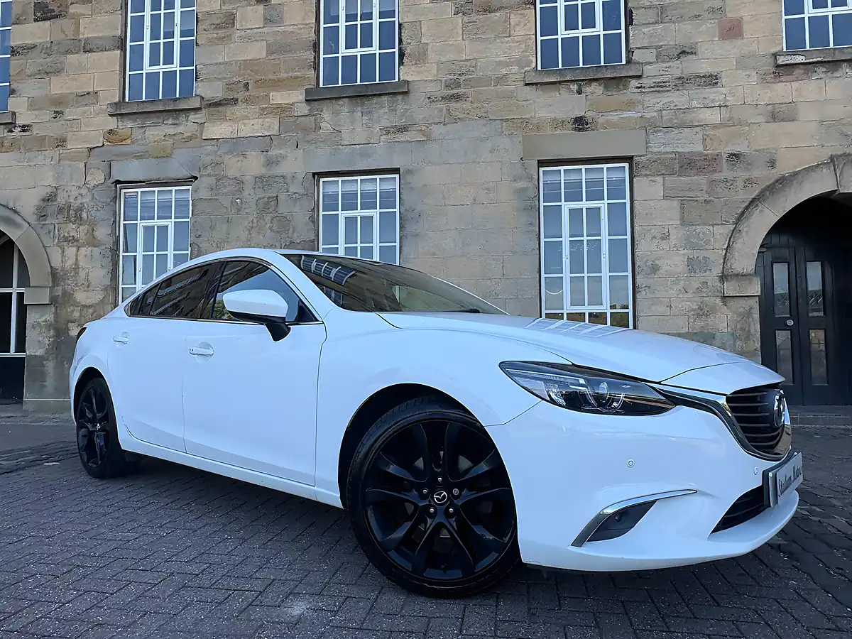 Used 2016 Mazda Mazda6 Sport Nav White - Interior and Exterior details 3