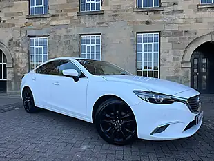 Used 2016 Mazda Mazda6 Sport Nav White - Interior and Exterior details 6
