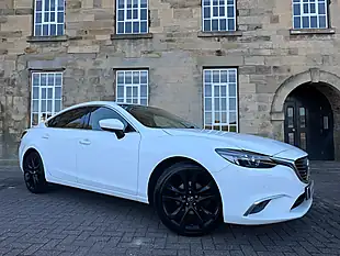 Used 2016 Mazda Mazda6 Sport Nav White - Interior and Exterior details 7