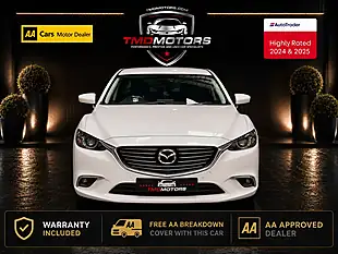 Used 2016 Mazda Mazda6 Sport Nav White - Interior and Exterior details 2