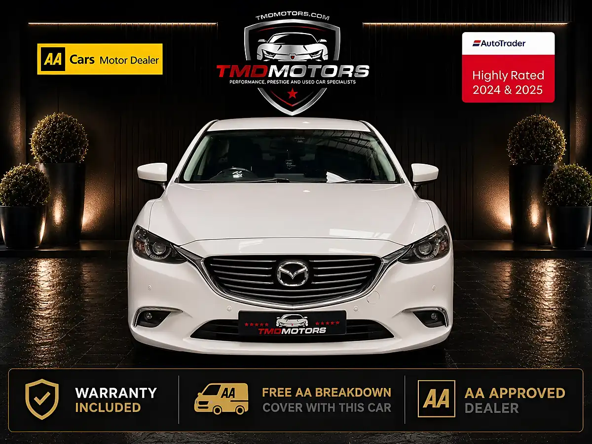 Used 2016 Mazda Mazda6 Sport Nav White - Interior and Exterior details 2