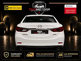 Used 2016 Mazda Mazda6 Sport Nav White - Interior and Exterior details 3