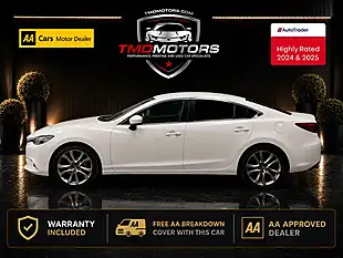 Used 2016 Mazda Mazda6 Sport Nav White - Interior and Exterior details 4