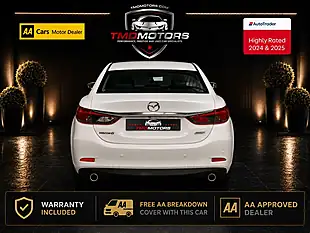 Used 2016 Mazda Mazda6 Sport Nav White - Interior and Exterior details 5