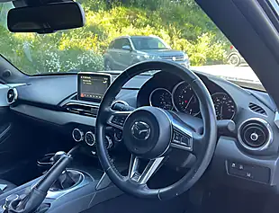 Used 2016 Mazda MX-5 Sport Arctic White - Interior and Exterior details 15