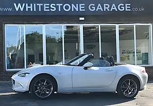 Used 2016 Mazda MX-5 Sport Nav Silver - Interior and Exterior details 6