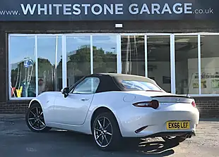Used 2016 Mazda MX-5 Sport Nav Silver - Interior and Exterior details 8