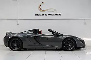 Used 2016 Mclaren 650S Spider Grey - Interior and Exterior details 7