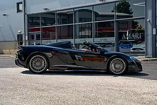 Used 2016 Mclaren 675LT Spider Fire Black - Interior and Exterior details 19