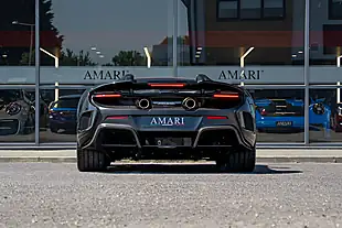 Used 2016 Mclaren 675LT Spider Fire Black - Interior and Exterior details 8