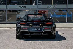 Used 2016 Mclaren 675LT Spider Fire Black - Interior and Exterior details 9