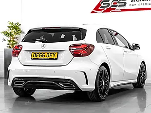 Used 2016 Mercedes a-Class AMG Line (premium) Cirrus White - Interior and Exterior details 3