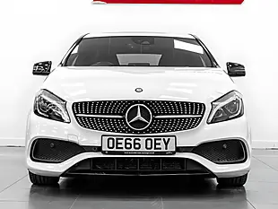 Used 2016 Mercedes a-Class AMG Line (premium) Cirrus White - Interior and Exterior details 4