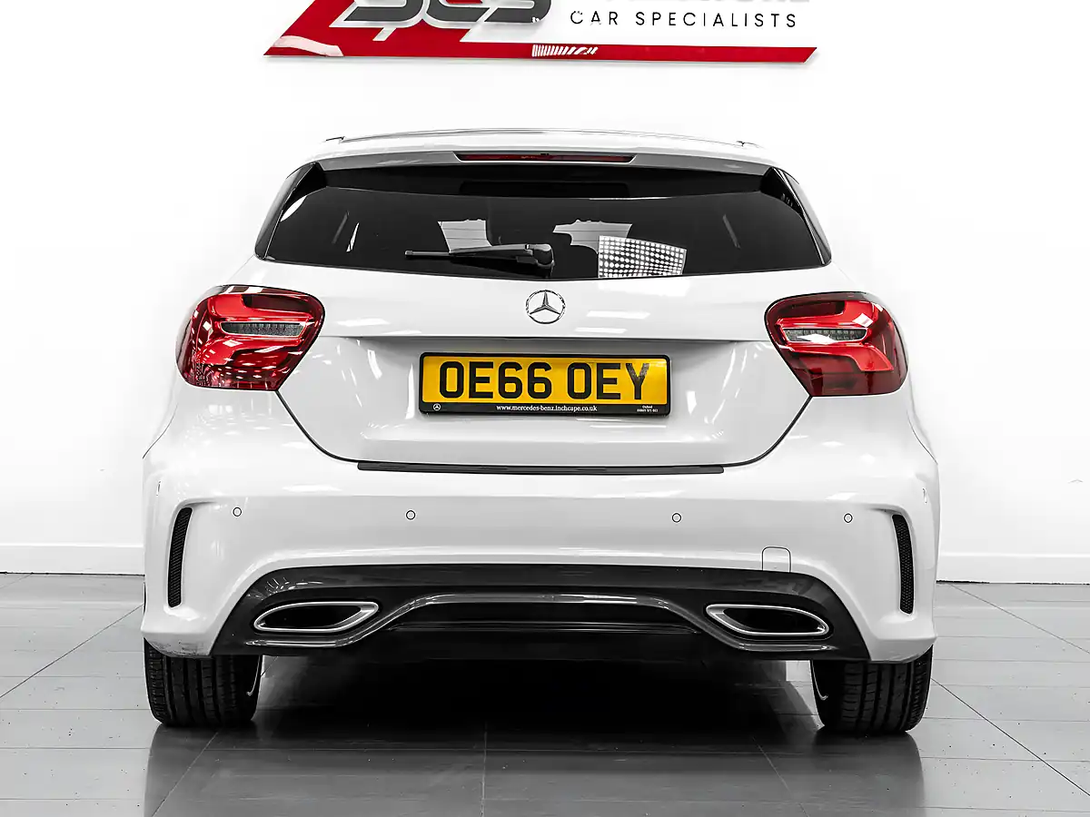Used 2016 Mercedes a-Class AMG Line (premium) Cirrus White - Interior and Exterior details 5