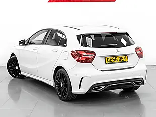 Used 2016 Mercedes a-Class AMG Line (premium) Cirrus White - Interior and Exterior details 7