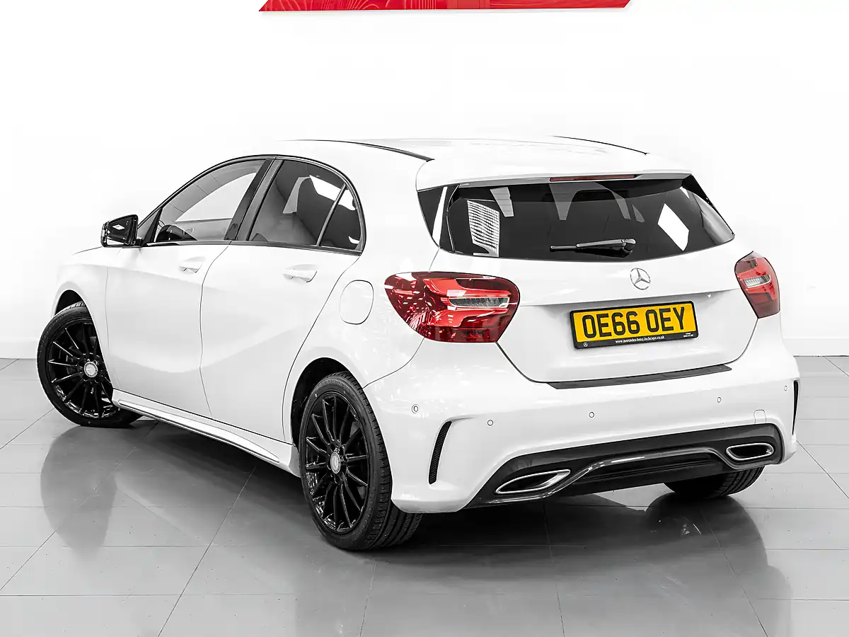 Used 2016 Mercedes a-Class AMG Line (premium) Cirrus White - Interior and Exterior details 7