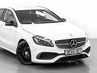 Used 2016 Mercedes a-Class AMG Line (premium) Cirrus White - Interior and Exterior details 8