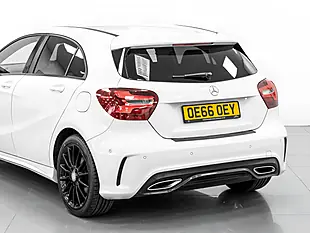 Used 2016 Mercedes a-Class AMG Line (premium) Cirrus White - Interior and Exterior details 9