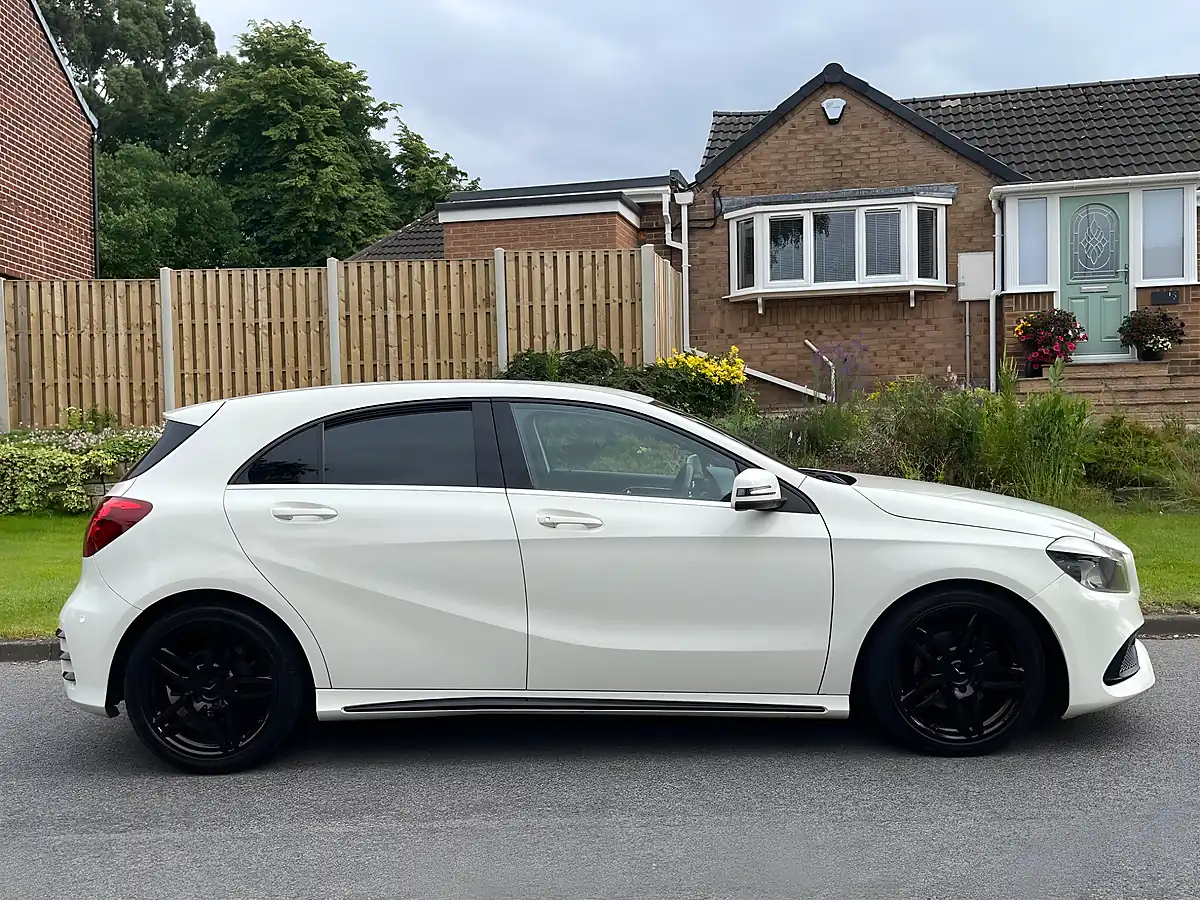 Used 2016 Mercedes a Class AMG Line White - Interior and Exterior details 10