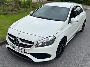 Used 2016 Mercedes a Class AMG Line White - Interior and Exterior details 12