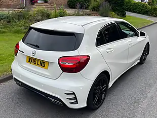 Used 2016 Mercedes a Class AMG Line White - Interior and Exterior details 13