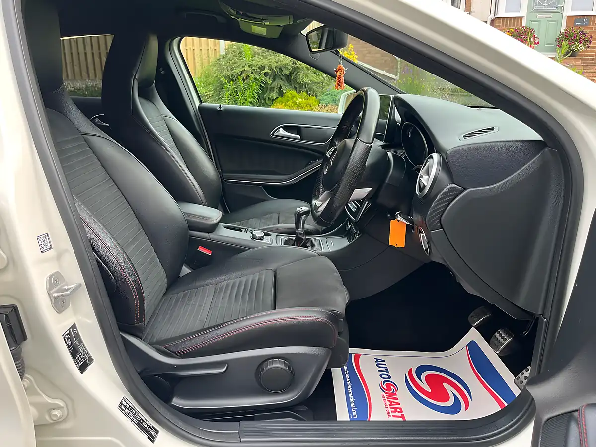 Used 2016 Mercedes a Class AMG Line White - Interior and Exterior details 15