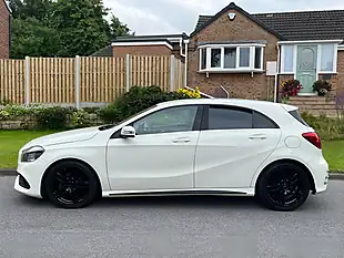 Used 2016 Mercedes a Class AMG Line White - Interior and Exterior details 3