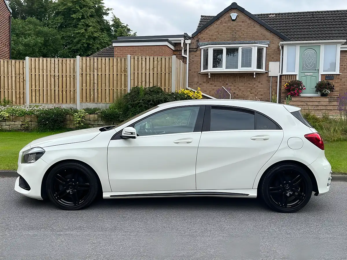 Used 2016 Mercedes a Class AMG Line White - Interior and Exterior details 3