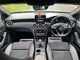 Used 2016 Mercedes a Class AMG Line White - Interior and Exterior details 4