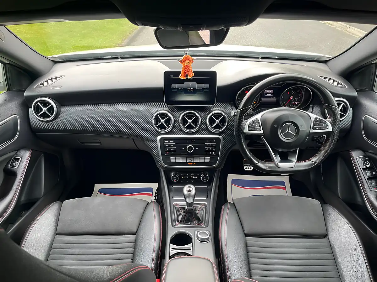 Used 2016 Mercedes a Class AMG Line White - Interior and Exterior details 4