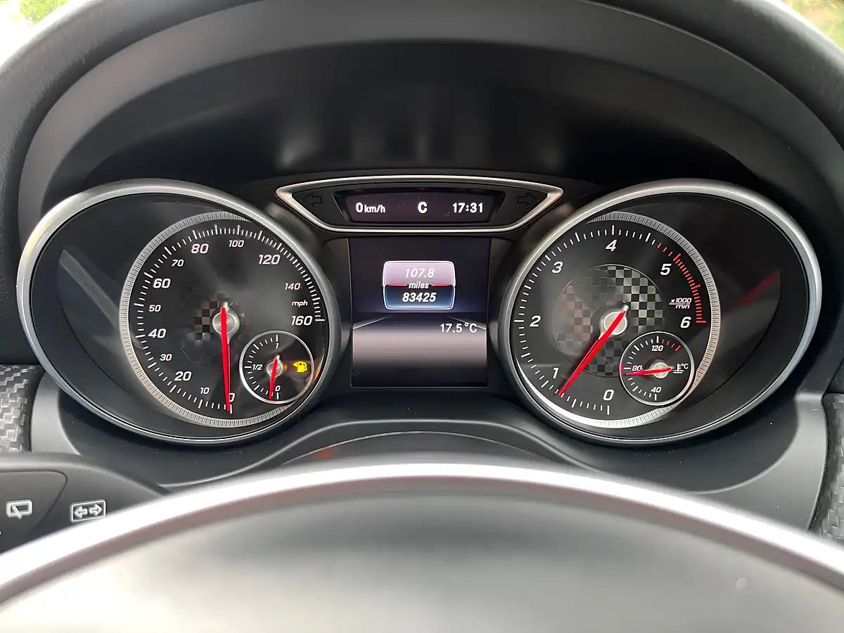 Used 2016 Mercedes a Class AMG Line White - Interior and Exterior details 6