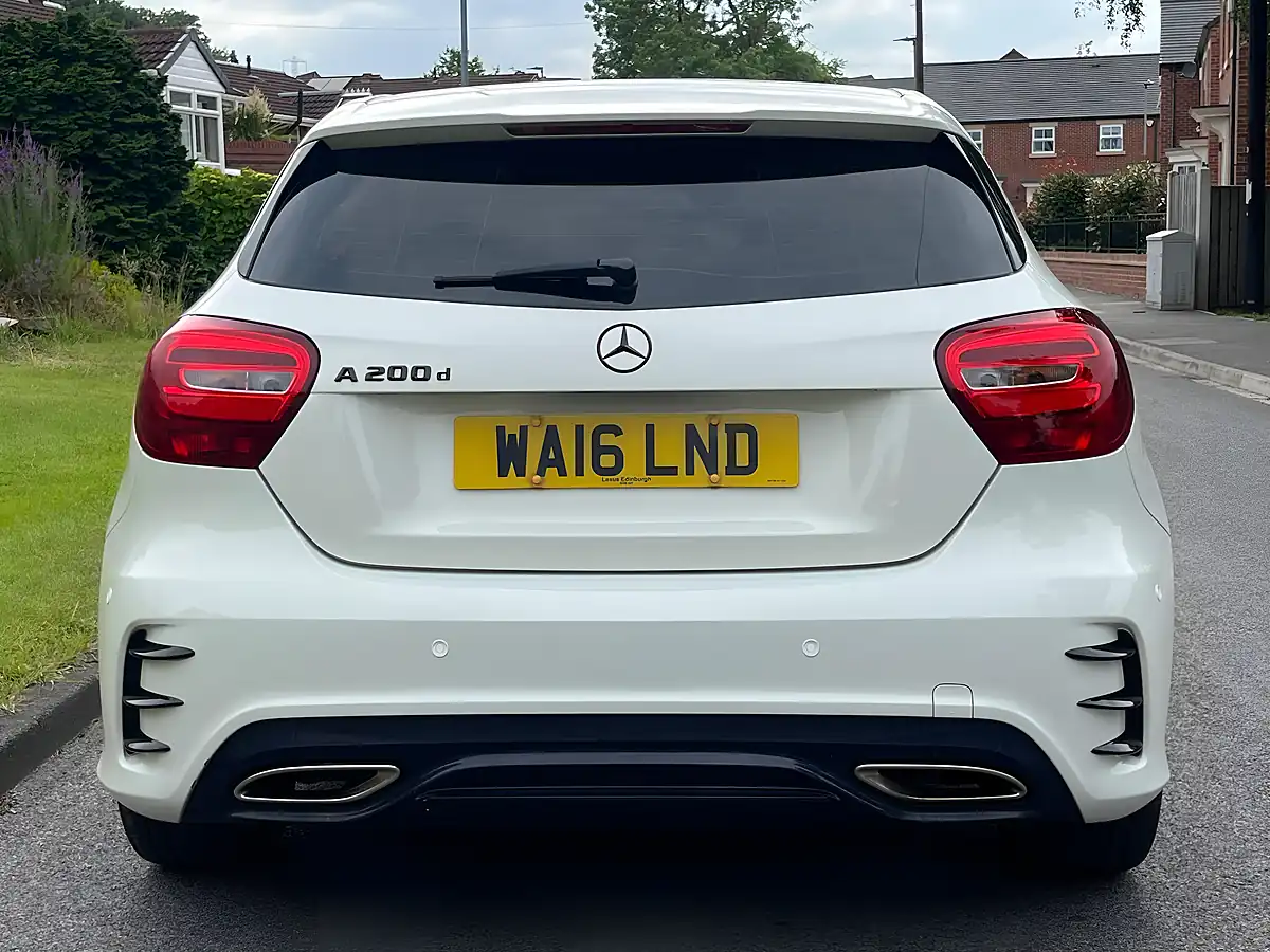 Used 2016 Mercedes a Class AMG Line White - Interior and Exterior details 8