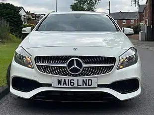 Used 2016 Mercedes a Class AMG Line White - Interior and Exterior details 9