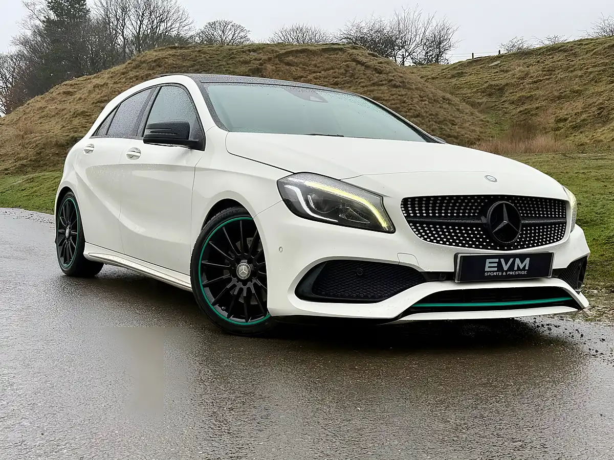 Used 2016 Mercedes A220 Motorsport Edition (premium) White - Front View