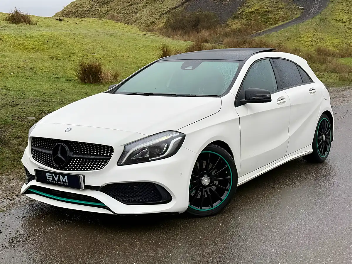 Used 2016 Mercedes A220 Motorsport Edition (premium) White - Interior and Exterior details 5