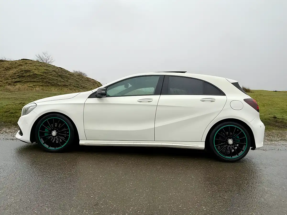 Used 2016 Mercedes A220 Motorsport Edition (premium) White - Interior and Exterior details 6