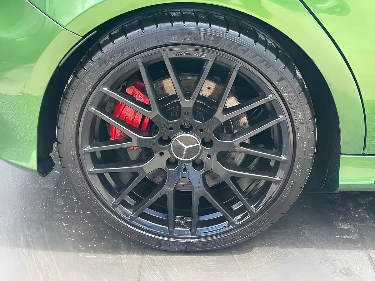 Used 2016 Mercedes-Benz a-Class A45 AMG Elbaite Green - Interior and Exterior details 13
