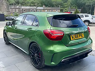 Used 2016 Mercedes-Benz a-Class A45 AMG Elbaite Green - Interior and Exterior details 18