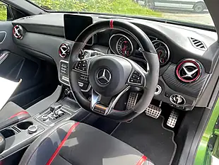 Used 2016 Mercedes-Benz a-Class A45 AMG Elbaite Green - Interior and Exterior details 4