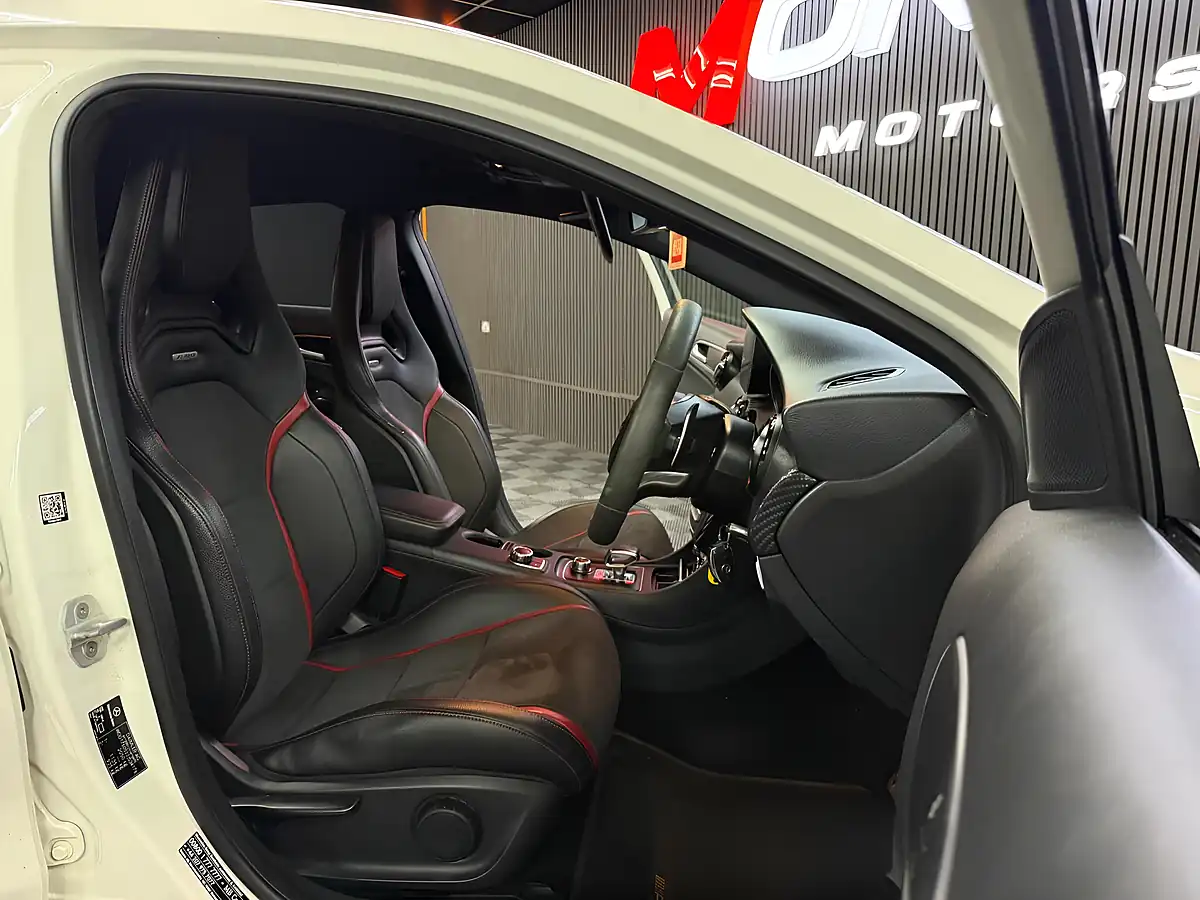 Used 2016 Mercedes-Benz a Class A45 AMG White - Interior and Exterior details 11