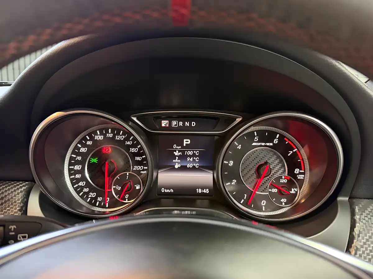 Used 2016 Mercedes-Benz a Class A45 AMG White - Interior and Exterior details 18