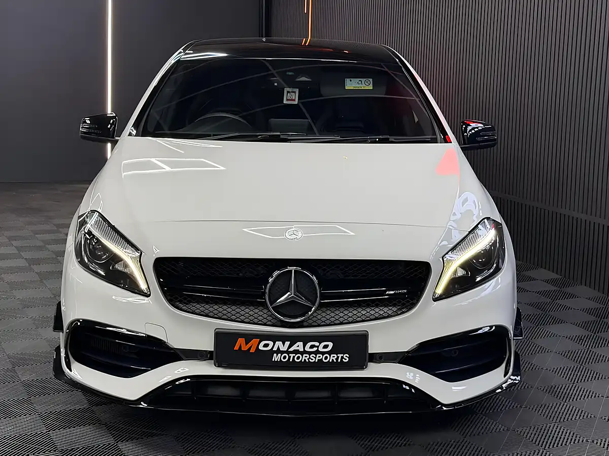 Used 2016 Mercedes-Benz a Class A45 AMG White - Interior and Exterior details 2