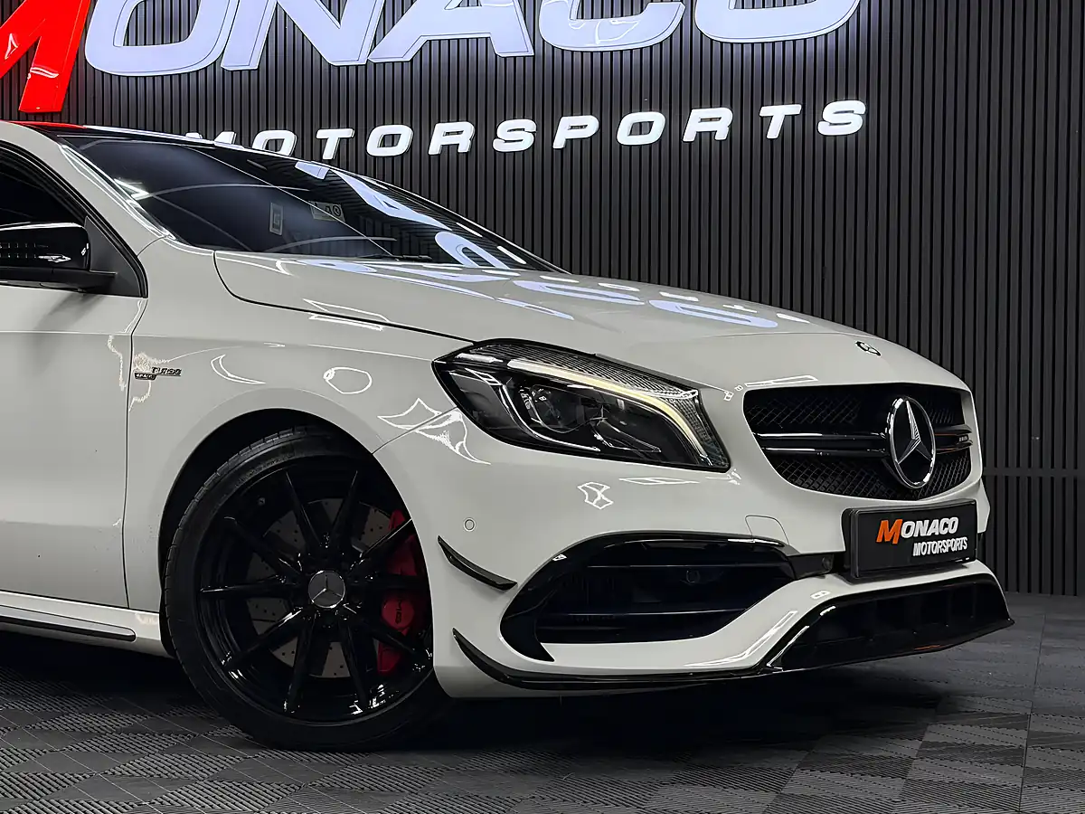 Used 2016 Mercedes-Benz a Class A45 AMG White - Interior and Exterior details 3