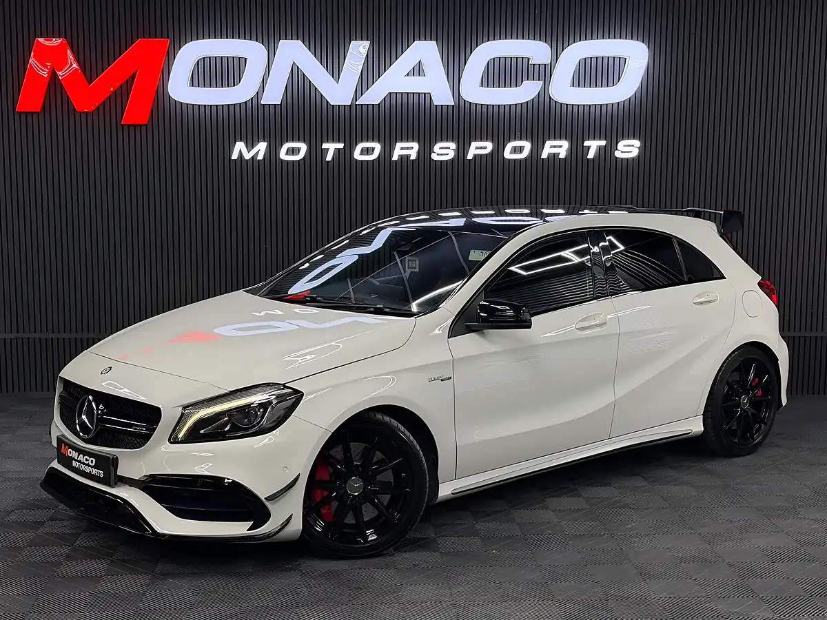 Used 2016 Mercedes-Benz a Class A45 AMG White - Interior and Exterior details 4