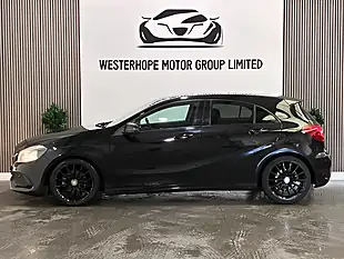 Used 2016 Mercedes-Benz a Class AMG Line Black - Interior and Exterior details 11