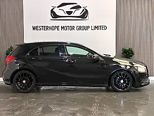 Used 2016 Mercedes-Benz a Class AMG Line Black - Interior and Exterior details 12