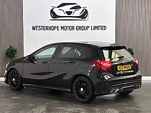 Used 2016 Mercedes-Benz a Class AMG Line Black - Interior and Exterior details 2