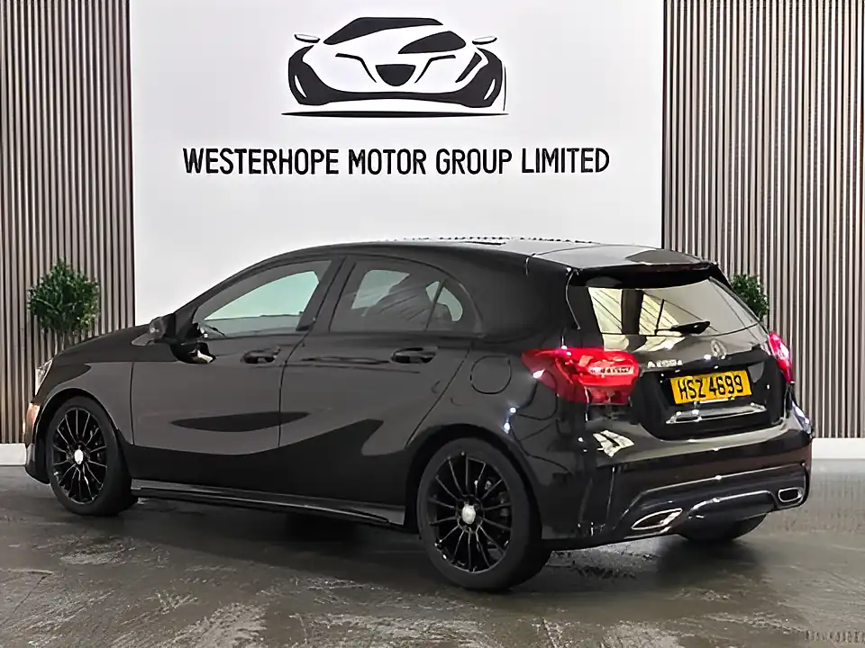 Used 2016 Mercedes-Benz a Class AMG Line Black - Interior and Exterior details 2